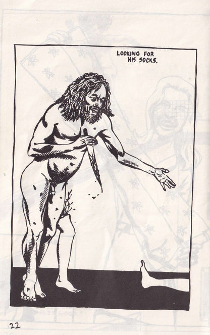 RAYMOND PETTIBON / Tripping Corpse Four