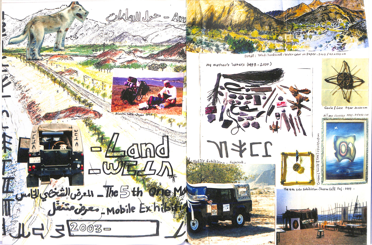 ABDULLAH AL SAADI / Sometimes You Have To Go A Long Way To Get Back A Short Distance