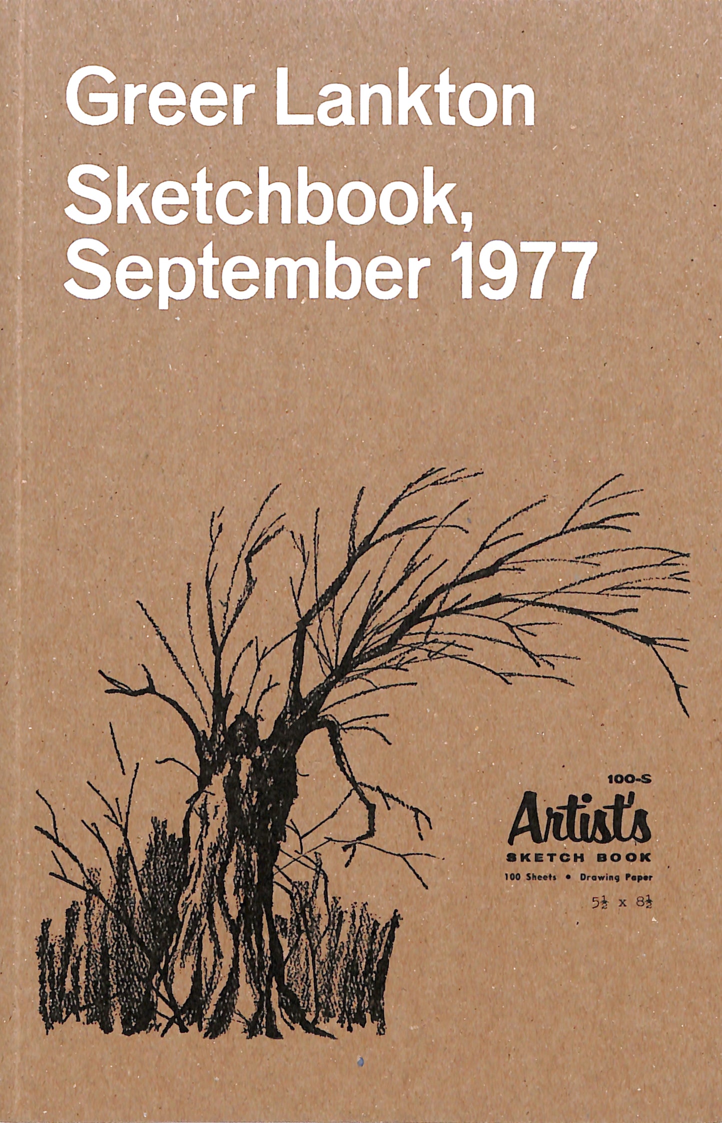 GREER LANKTON / Sketchbook, September 1977